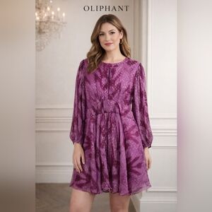Oliphant Rich Purple Fabric